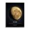 Stupell Industries Earth's Moon Celestial Facts Outer Space Infographic in Black Frame Wall Art
